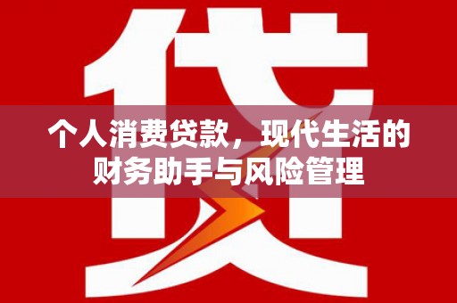 唐县个人消费贷款，现代生活的财务助手与风险管理