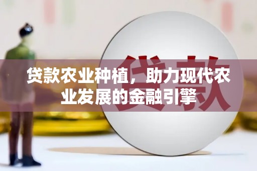 芙蓉贷款农业种植，助力现代农业发展的金融引擎