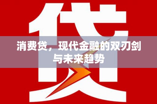 山阴消费贷，现代金融的双刃剑与未来趋势