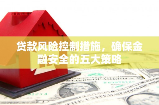 墨江贷款风险控制措施，确保金融安全的五大策略