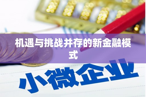 海宁机遇与挑战并存的新金融模式
