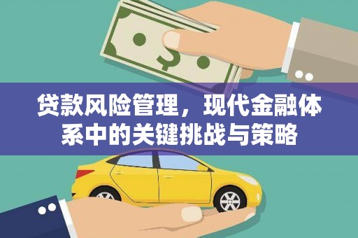 沙坡头贷款风险管理，现代金融体系中的关键挑战与策略