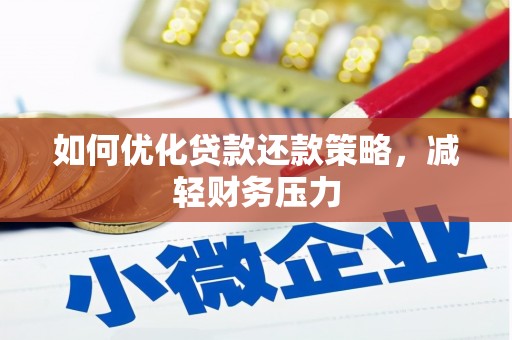 安仁如何优化贷款还款策略，减轻财务压力