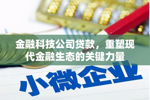曲靖金融科技公司贷款，重塑现代金融生态的关键力量