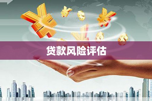 清涧贷款风险评估